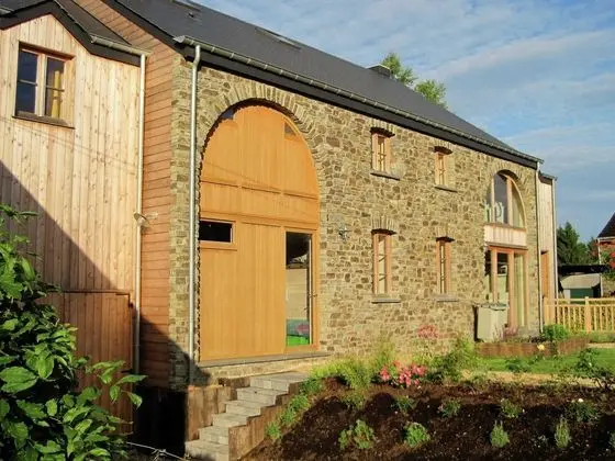 Fort-like Holiday Home in Sart-bertrix, Near Luxembourg - Dış Mekan