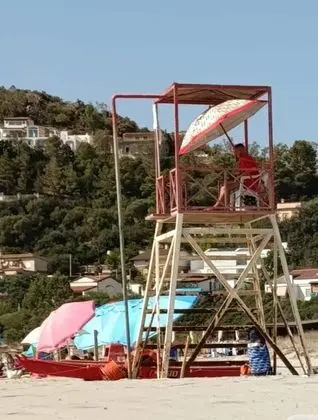 In Fresco p Terra nel Verde a 3 Minuti a Piedi dal Mare Villa Loddo 2 P2661 - Genel