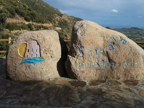 In Fresco p Terra nel Verde a 3 Minuti a Piedi dal Mare Villa Loddo 2 P2661 - Plaj