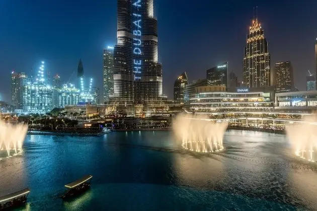 Full Burj Khalifa  Souq al Bahar