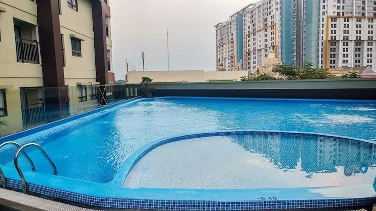 Fully Furnished with Comfortable Design 2BR Apartment Atria Residences - Havuz