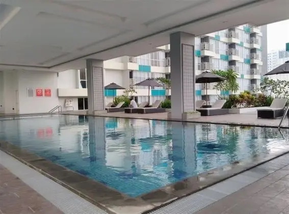 Fully Furnished with Comfortable Design Studio Apartment H Residence - Havuz