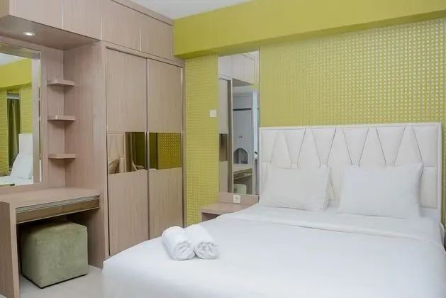 Fully Furnished with Comfortable Design Studio Apartment H Residence - Oda