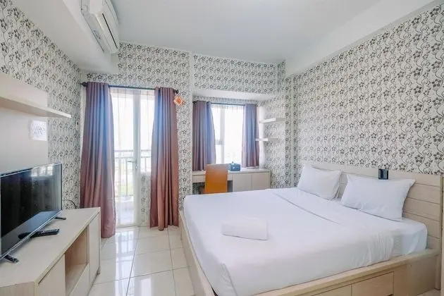 Fully Furnished with Comfortable Design Studio Apartment Margonda Residence 5 - Öne Çıkan Resim