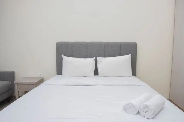Fully Furnished With Comfortable Design Studio At Menteng Park Apartment - Öne Çıkan Resim