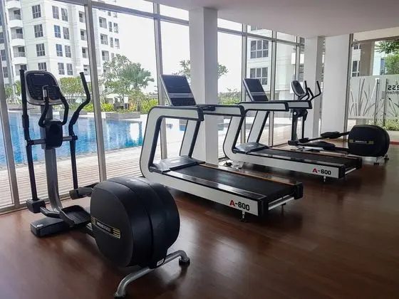 Fully Furnished And Cozy 1Br Apartment At M-Town Signature - Fitness