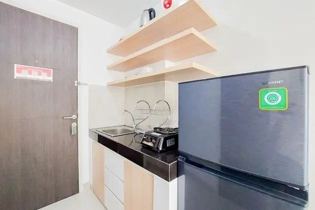 Fully Furnished And Homey Studio Serpong Garden Apartment - Mutfak