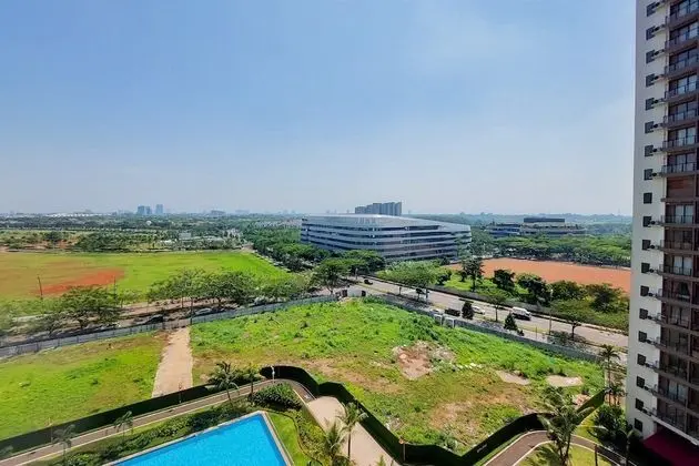 Fully Furnished And Simply Studio At Sky House Bsd Apartment