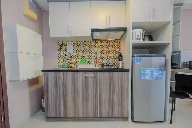Fully Furnished Studio Apartment at H Residence - Mutfak