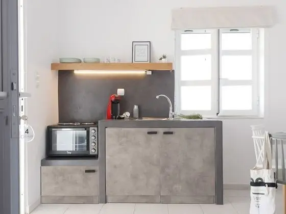 Galini Rooms & Apartments Syros - Mutfak