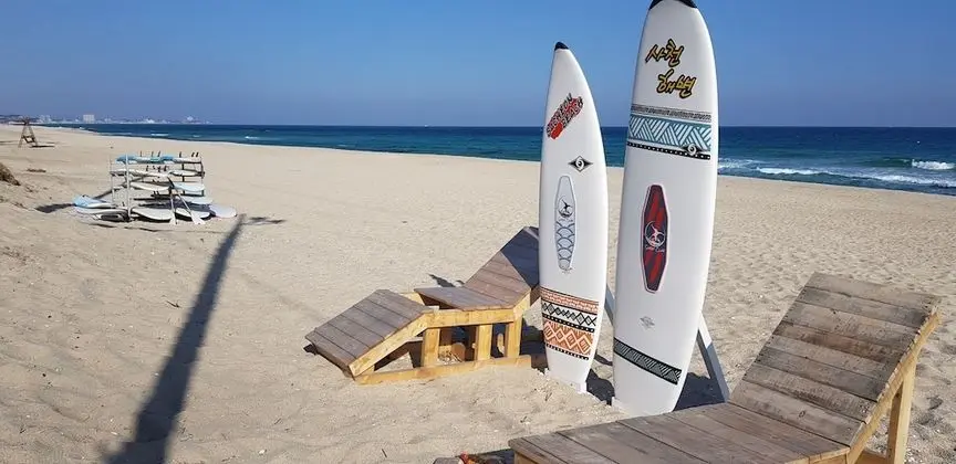Gangneung Ocean Marina Pension - Hostel - Plaj