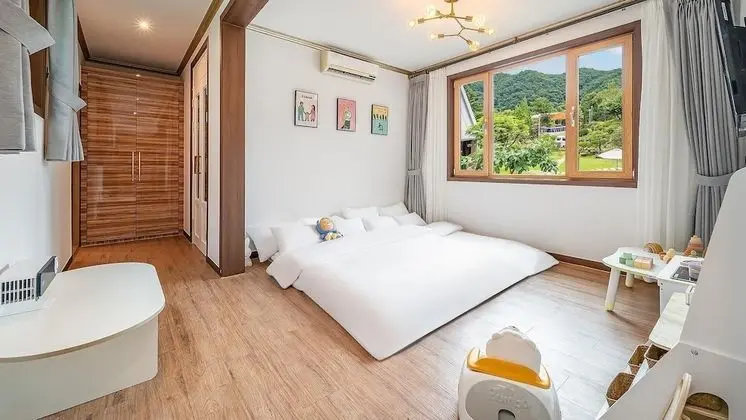 Gapyeong Dukehouse Kids Gajok Pension - Dış Mekan