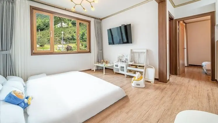 Gapyeong Dukehouse Kids Gajok Pension - Dış Mekan