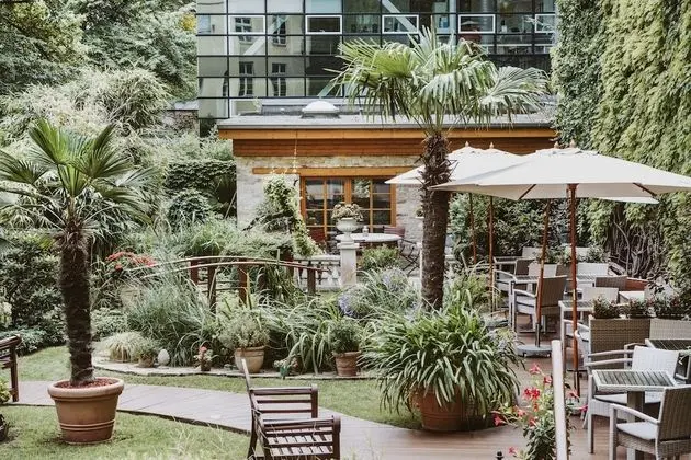 Garden Boutique Hotel Berlin - Mitte - Dış Mekan