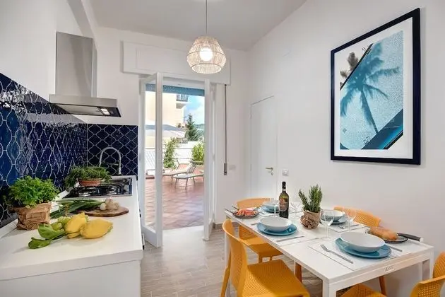 Gazebo Terrace Apartment - Mutfak