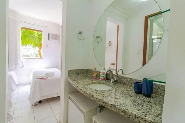 GB13 Ótimo Apt 3 Suítes - Guarajuba - Banyo Tipleri