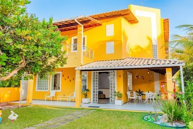 GB16 Casa 6 Suítes a 50m da Praia - Dış Mekan