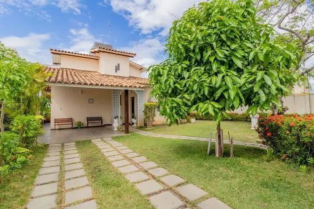 GB40 Excelente Casa 4 Suítes Guarajuba - Dış Mekan
