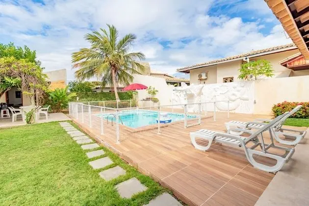 GB40 Excelente Casa 4 Suítes Guarajuba - Havuz