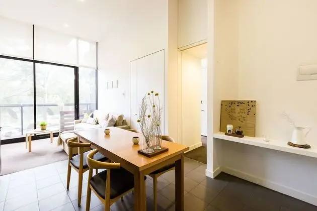 GEORGE, 1BDR North Melbourne Apartment - Oda Düzeni