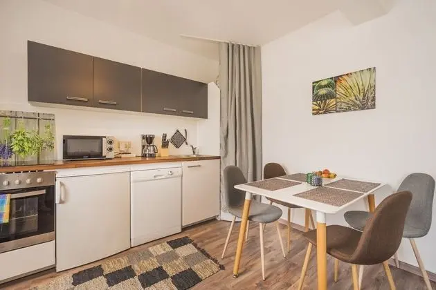 Gierstergasse Apartment Near Downtown - Mutfak