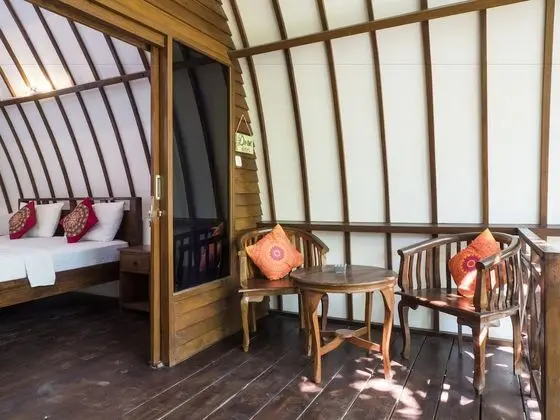 Gili Turtle Beach Resort - Dış Mekan