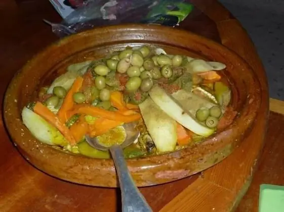 Gîte Aoujdade Taghia - Yerinde Yemek