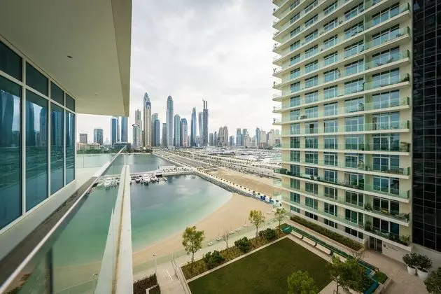 Glamorous 3BR with Marina view - Dış Mekan