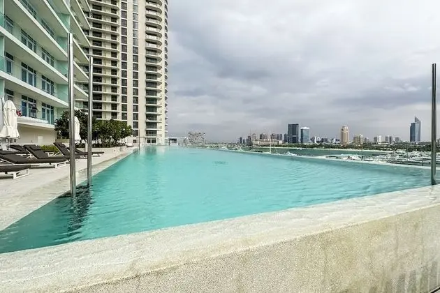 Glamorous 3BR with Marina view - Havuz