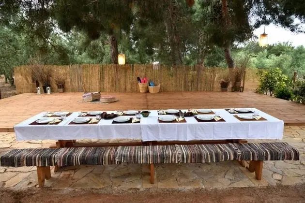 Glamping at a Lovely Tent in Skiaxtro- Marathopoli - Havuz
