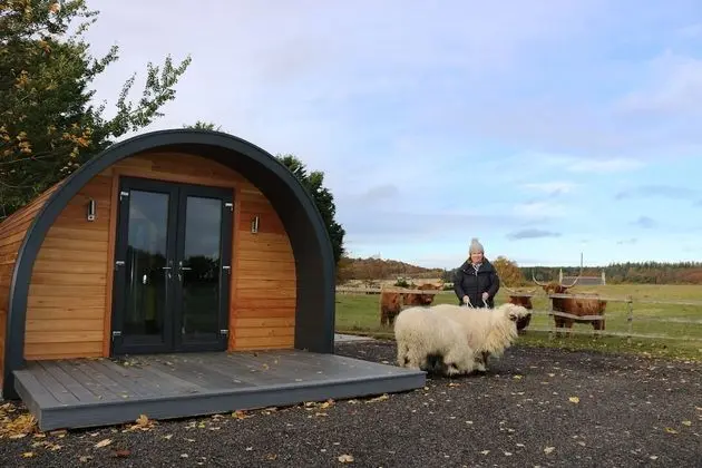 Glampods - 5 Berth Glamping Pod Elgin