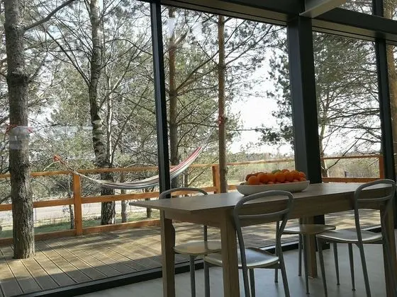 Glass Cottage in Jelenska Huta With Terrace - Yerinde Yemek