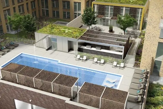 Global Luxury Suites Crystal City - Havuz