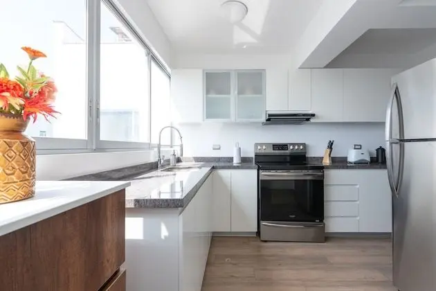 GLOBALSTAY. Unique 4BR Penthouse. Private Outdoor Jacuzzi, BBQ - Mutfak