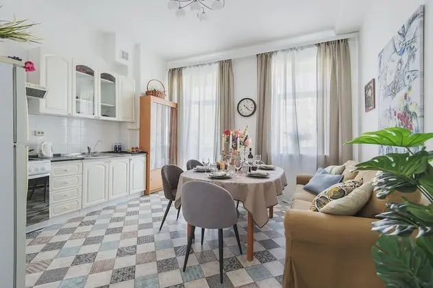 GM Apartment Tverskaya 6 - 1 - Mutfak
