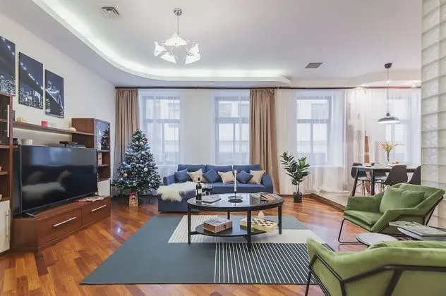 GM Apartments roomy mansion at Arbat - İç Mekan