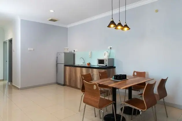 Golden View Serviced Apartment - Mutfak