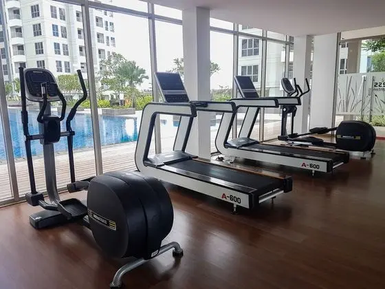 Golf View 1BR Apartment at M-Town Residence - Fitness