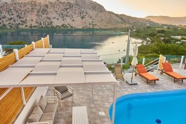 Gorgeous Lake Kournas Villa Brand New Private Pool