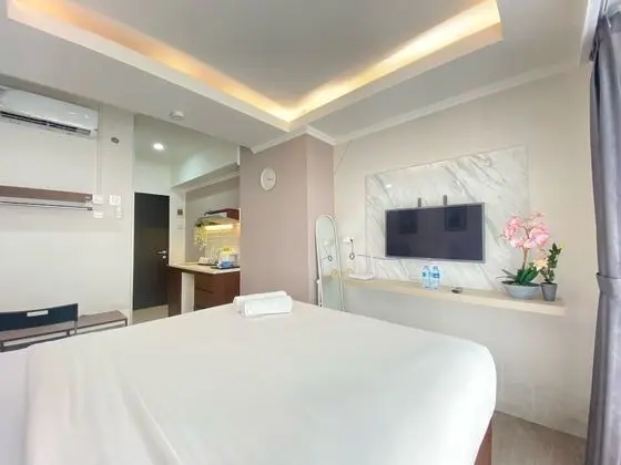 Gorgeous Studio Room At Grand Asia Afrika Apartment - Dış Mekan