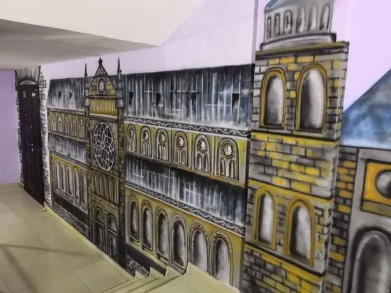 Graffiti Mega City Hostel - İç Mekan