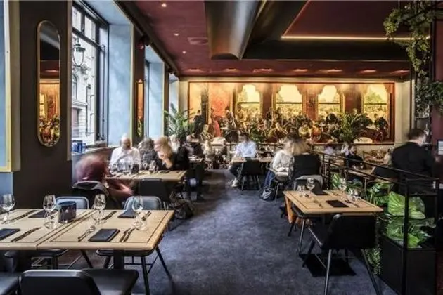 Grand Hotel Oslo by Scandic - Yeme / İçme