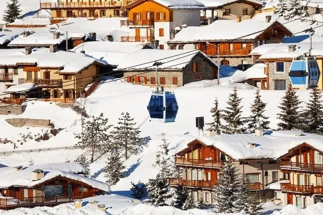Grange Hike & Ski - 46D Sestriere - Dış Mekan