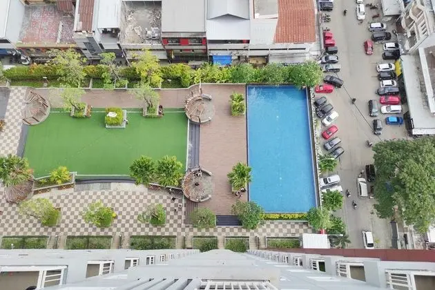 Great Choice Studio at Vida View Apartment - Havuz