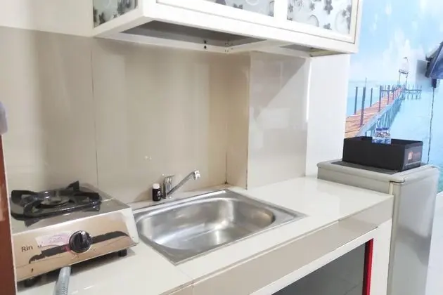 Great Choice Studio at Vida View Apartment - Mutfak