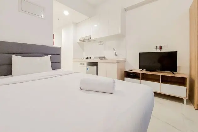 Great Deal And Comfortable Studio At Sky House Bsd Apartment - Öne Çıkan Resim