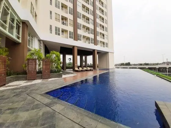 Great Studio at Silk Town Apartment Tower Alexandria - Havuz