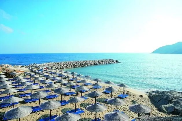 Grecotel Marine Palace & Aqua Park - All inclusive - Plaj