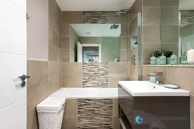 Green Diamond by Creatick Apartments - Banyo Tipleri