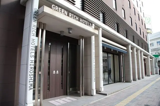 Green Rich Hotel Hiroshima - Dış Mekan